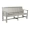 Highwood Usa 6ft Commercial Grade Garden Bench Outdoor Furniture for Patio, Yard and Garden CM-BENSQ62-HGR - alternate 1
